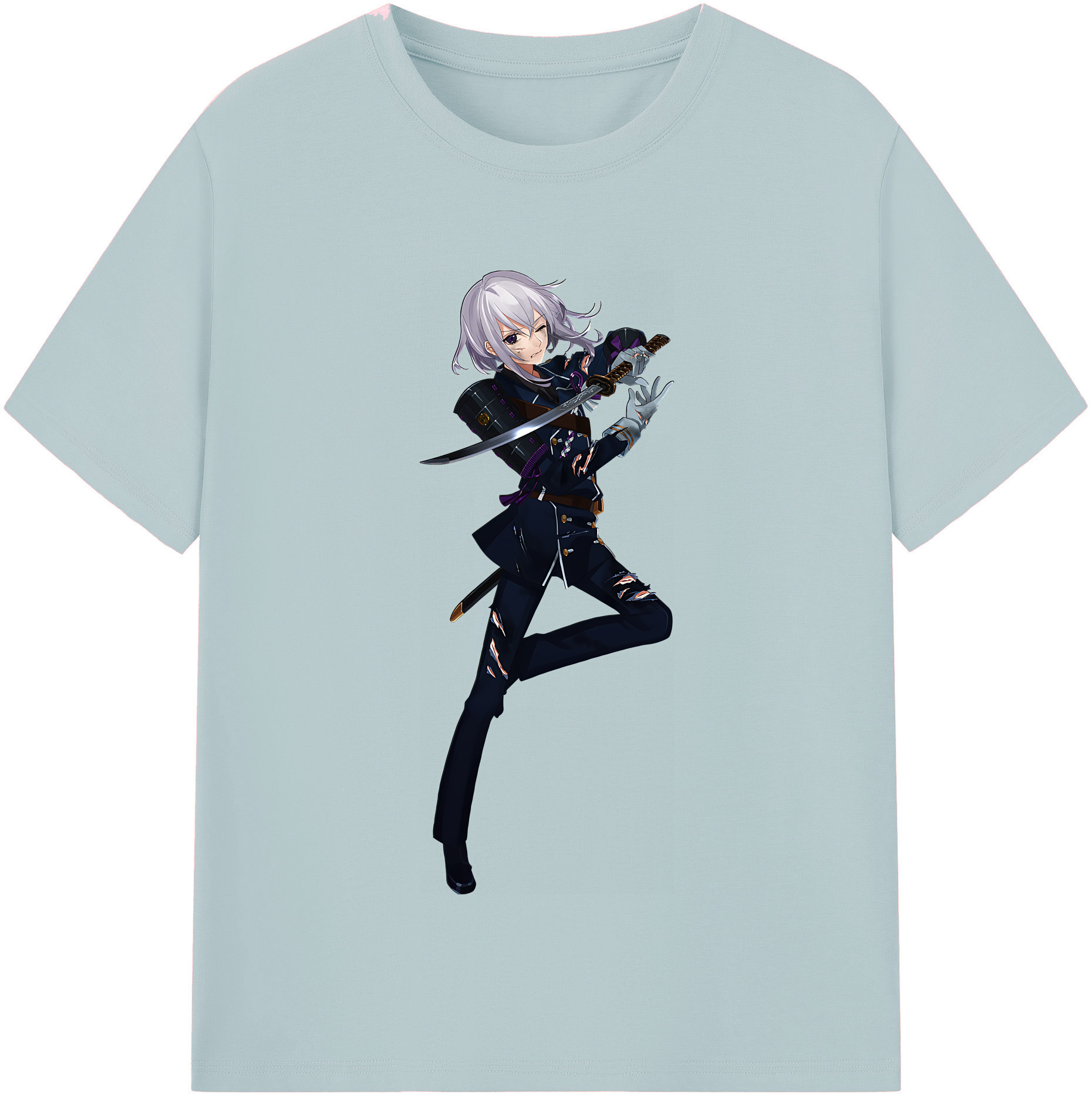 （画像用） 刀剣乱舞 Touken Ranbu 綿100％半袖Tシャツ（フロントプリント）